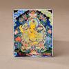 Pintura Thangka Farmacéutico Zakiram Vida pasada y vida presente Madre Tara Verde Benmingfo Lienzo puede cambiar la imagen Thangka Marea Nacional Re-grabado
