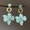 Pendientes Vintage de Alas de Cristal