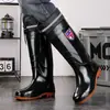 Botas de lluvia para hombre, zapatos de agua, botas de pesca, botas de caña alta y media para hombre con algodón añadido, zapatos sin cordones antideslizantes de caña baja, zapatos de goma impermeables, botas de agua para hombre