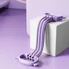 Banda Elástica de Resistência em Forma de 8 com Peso Ajustável para Mulheres, Abridor de Ombros, Beleza das Costas, Banda Elástica de Fitness Doméstico de Seis Fios, Corda de Resistência em Forma de 8 para Treinamento das Costas
