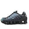 Zapatillas de correr Shox TL transfronterizas para hombre y mujer, zapatillas deportivas transpirables de bajo perfil con absorción de impactos, zapatillas casuales en blanco y negro para hombre y mujer