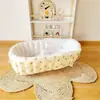 Tina de Baño Inflable Portátil para Bebé, Tina de Baño Plegable para Bebé para Uso en Casa, Cubo de Baño Infantil con Diseño Lindo de Dibujos Animados