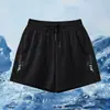 [Entrega Rápida] Pantalones Cortos Frescos de Seda de Hielo para Hombre, Elegantes Shorts Deportivos de Malla de Secado Rápido para Verano, Tallas Grandes