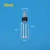 Botella de Gel Transparente con Boca Puntiaguda para Apretar 50 100 200ml Loción Pigmento Tinta Repackaged para Mascotas Botella Vacía Botella con Gotero