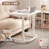 Escritorio de estudio con altura ajustable, mesita de noche para dormitorio, sofá con ruedas, escritorio móvil, escritorio para laptop de dormitorio, escritorio de computadora plegable
