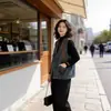 Fivela Vintage Novo Colete Top Jeans Solto Pic Tamanho Grande Casual Sem Mangas Jaqueta Colete