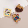 Broche de Dibujos Animados de Acrílico Estilo K Insignia de Oso Lindo Ropa para Estudiantes Femeninas Bolso Colgante Pequeño Pin Joyería