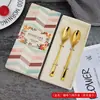 Nueva era cuchillo tenedor cuchara para postre cuchillo para crema cucharilla para té tenedor para té cucharilla para café tenedor para fruta serie cuchillo tenedor cuchara juego titanio plateado