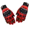 Guantes de moto, protectores, transpirables, cálidos, antideslizantes, de dedos largos, para motociclismo, deportes al aire libre, fitness, para hombre
