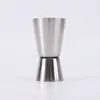 Los fabricantes suministran taza medidora de acero inoxidable transfronteriza, medidor de vino de doble cabeza para mezclar vino