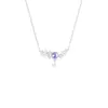 Pulsera de mariposa con diseño original de BaObAo en plata de ley s925 con diseño de nube y mariposa de ensueño profundo con diamantes para niña, dulce y alta sensación.