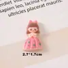 Lindos accesorios de resina de princesita pegamento de crema creativo funda de teléfono diy papelería hebilla de zapato pinza para el pelo accesorios para el cabello pegatinas decorativas