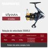 Novo Carretel de Pesca Spinning SHIMANO Sahara SAHARA metal arremesso remoto carretel copo raso boca chanfrada roda de peixe luya universal