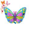 Globo de película de aluminio de mariposa de dibujos animados mariposa cola de golondrina flor de mariposa niños cumpleaños Fiesta de los Cien Días decoración regalo globo de papel de aluminio