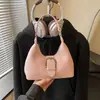 Bolsa de Hombro de Moda Simple Estilo Coreano 2026 Primavera para Mujer, Bolso de Hombro con Diseño de Nicho, Bolso Cruzado Versátil para el Trabajo