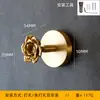 Gancho de Latón Vintage Estilo Europeo Sin Taladro Sin Clavo, Gancho Creativo para Colgar Abrigos Montado en Pared para Detrás de la Puerta, Gancho Decorativo de Pared by Metabo