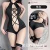 Sanshengyin Lingerie Sexy Feminina Biblioteca da Morte Uniforme de Água Tentação Bodysuit de Tiras Ajuste Aberto Sem Tirar Cama Tentação 9092