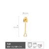 Colher de Aço Inoxidável 304 de Alto Aspecto Estilo Coreano, Colher para Arroz Misturado, Colher de Café, Colher Criativa para Sobremesa, Colher para Jantar em Casa, Colher de Sopa