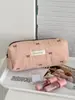 Bolsa de Cosméticos con Bordado de Mora y Lazo Transfronterizo Nueva de Aspecto Elegante Corazón de Niña Bordado Portátil de Gran Capacidad Neceser