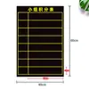 Versão chinesa e inglesa gráfico de pontos de grupo magnético rosto sorridente elogio grande flor vermelha ímã quadro magnético quadro branco magnético