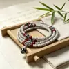 Suministro en Vivo Hainan Xingyue Bodhi Pulsera de Cuentas de Buda de Múltiples Círculos Collar de Estilo Étnico Rosario Gaomi Wen Play