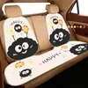 Cojín para Asiento de Coche Verano Seda de Hielo Funda para Asiento Casual Dibujos Animados Cojín de Asiento de Medio Paquete Cuadros Antideslizante Transpirable Cojín para Asiento Trasero