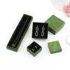 Joyero con lazo verde vintage, joyero con cubierta de cielo y tierra, caja para empaquetar joyas, caja para aretes, caja para collares, caja para regalo