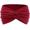 Diademas de Ala Ancha Transfronterizas Cuidadosamente Seleccionadas para Mujer, Diademas Deportivas, Accesorios para el Cabello Retro Europeos y Americanos Absorbentes de Sudor, Diademas para Mujeres con Cabeza Grande al por Mayor