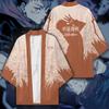 Peça única cos periférico pena tecida kimono casaco Branco Zhengxi Xiangji terno roupão capa bidimensional masculino c
