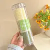 Gomas Suaves y Delicadas de Colores Caramelo para Coletas Altas, Diademas, Bandas Elásticas, Cuerdas para el Cabello, Accesorios para el Cabello para Peinados de Moño
