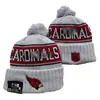 2026 Gorro de Punto de Color Mixto Estilo Nuevo Transfronterizo de la NFL Gorro de Lana de Equipo de Fútbol Jacquard de Doble Cara Bordado de Moda