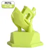 Filamento para impressão 3D, material PETG, 1,75 mm, alta tenacidade, 1 kg, adequado para Topen e Creality