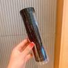 Envío Gratis Anillo de Cabello Sin Costuras Goma de Alta Elasticidad Tendón Cuerda para el Cabello para Mujer Estilo Coreano Cuerda para el Cabello Duradera