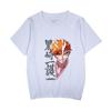 Muerte BLEACH Kurosaki Ichiro Impresión de Animación Moda Casual para Hombre y Mujer Verano Cuello Redondo Manga Corta
