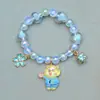 Pulsera Nueva para Niñas, Estilo Versátil para Viajes de Bebé, Joyería Linda de Conejo, Joyería para la Mano de Niña Pequeña, Estilo Princesa