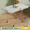 Mesa Dobrável Mesa de Jantar para Uso Doméstico em Apartamentos Pequenos, Mesa Retangular Simples para Moradia Alugada, Mesa de Jantar Dobrável para Montar Barracas