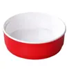 Plato pequeño de melamina nórdica creativa de dos colores plato para el hogar olla caliente vajilla de imitación de porcelana plato para salsa plato para salsa de inmersión plato para condimentos