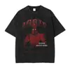 Camiseta Transfronteriza Aliexpress Sung Jin Woo Anime S - Solo - Camiseta Lavada Retro Plana