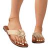 Sandalias Transfronterizas para Mujer Zapatos Europeos y Americanos de Talla Grande para Mujer Sandalias Casuales de Plataforma con Flores para Mujer Chanclas