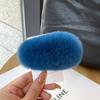 Nuevo clip de otoño e invierno, pinza para el cabello Mao, accesorios para el cabello de peluche de súper hada de Corea del Sur, pelo de conejo rex, clip bb de piel linda de gran tamaño