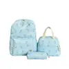 Mochila infantil transfronteiriça nova fofa com laço para estudante do ensino fundamental médio universitário bolsa escolar feminina grande capacidade leve