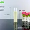 Botella de Tónico con Patrón Vertical de 150 ml Botella de Hidrosol de Plástico PET Tapa Combinada Botella de Agua de Esencia Loción Botella Sub-Botella para Cosméticos
