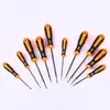 Destornillador Phillips de pala plana multicolor naranja mango de rosca destornillador destornillador destornillador casero destornillador flor de ciruelo