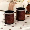 Cubo de basura para sala de estar, Cubo de basura redondo de alta gama para el hogar para cocina, inodoro, baño, gran capacidad, contenedor de almacenamiento de basura de tamaño grande