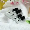 Frasco de Esmalte Transparente Frasco de Vidro Frasco Vazio com Pincel Frasco de Óleo para Gel de Unha 5ml 8ml 15ml Frasco de Óleo para Cuidado com as Unhas