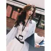 Chamarra de verano azul para mujer con protección solar, protección UV, nuevo modelo 2026, corte holgado, estilo casual, camisa ligera de protección solar