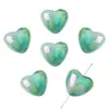 Acrílico UV Dos Tonos Corazón de Melocotón Difuminado Cuentas de Mano Pulsera DIY Hecha a Mano Collar Accesorios de Joyería Paquete de Materiales