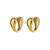 Joyería Transfronteriza Europea y Americana Acero Inoxidable Chapado en Oro Moda Aro de Oreja Retro Aro de Oreja Versátil Aro de Oreja Metálico Pendientes