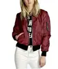 Ebay Aliexpress Estilo Quente Europeu e Americano Outono e Inverno Novo Cor Pura Curta Moda Zíper Jaqueta Externa