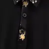 2026 Novo Estilo de Verão Camisa Polo Masculina com Gola, Luxo Leve, Fashionável, Corte Slim, Versátil para Negócios, Camiseta de Manga Curta Elegante